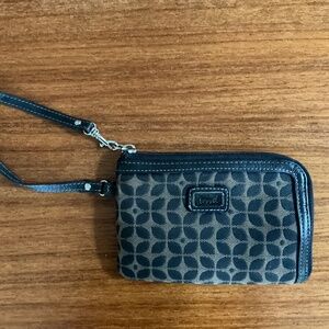 Rare Vintage FOSSIL Wristlet